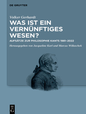 cover image of Was ist ein vernünftiges Wesen?